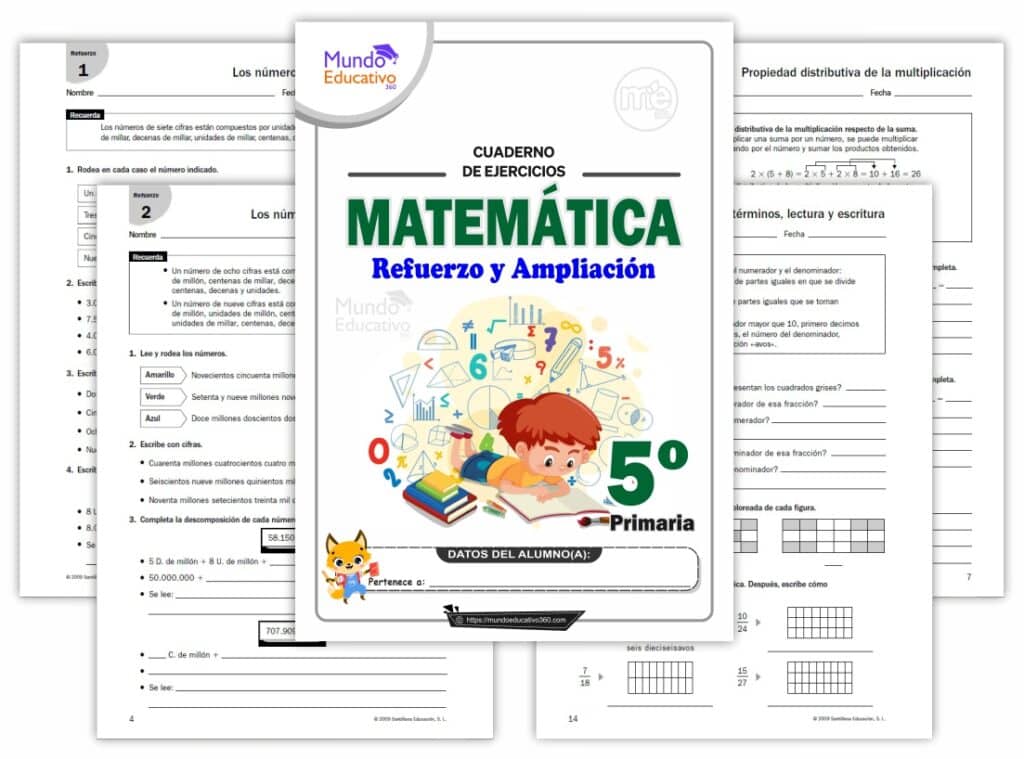 Cuaderno Matemática 5º 4