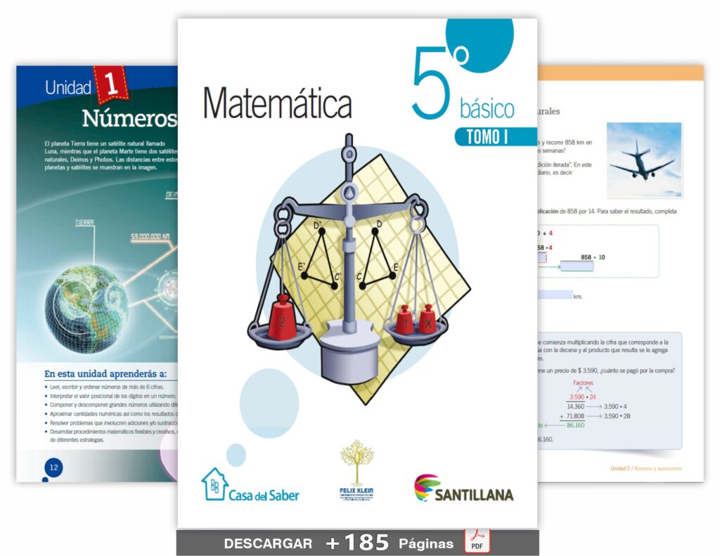 Libro Matemática 5° 4